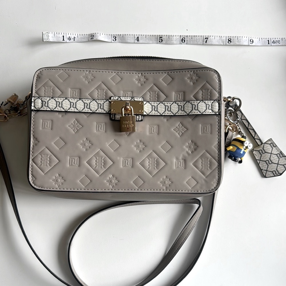 Stylish River Island Gray  Crossbody Bag